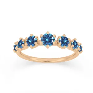 Helena Ring, Blue Sapphire