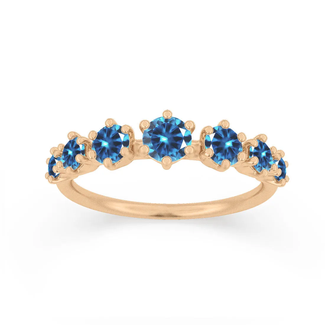 Helena Ring, Blue Sapphire