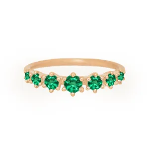 Helena Ring, petite, Emerald