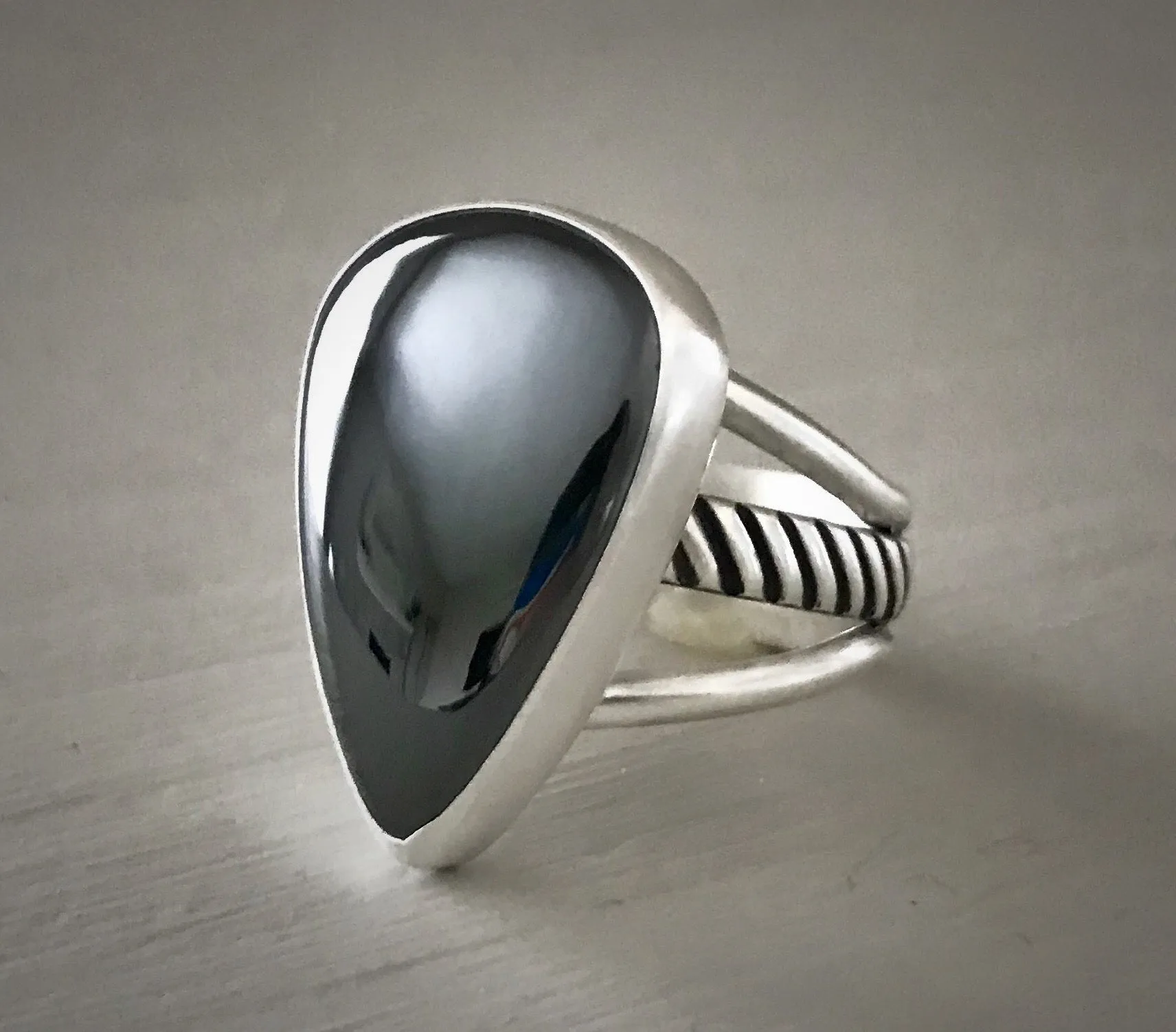 Hematite Ring