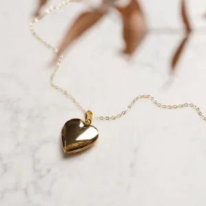 Hinged Heart Locket