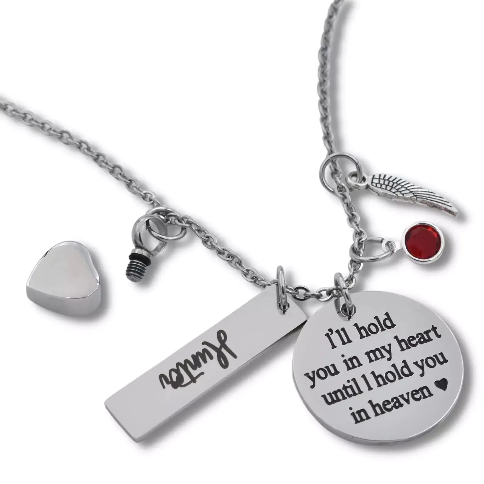 Hold You In My Heart Urn Necklace