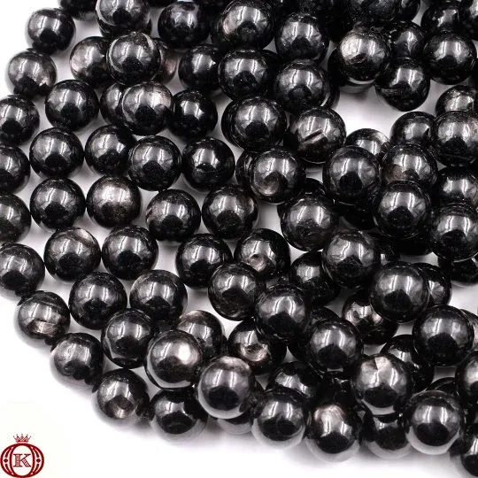 Hypersthene Beads Smooth Round