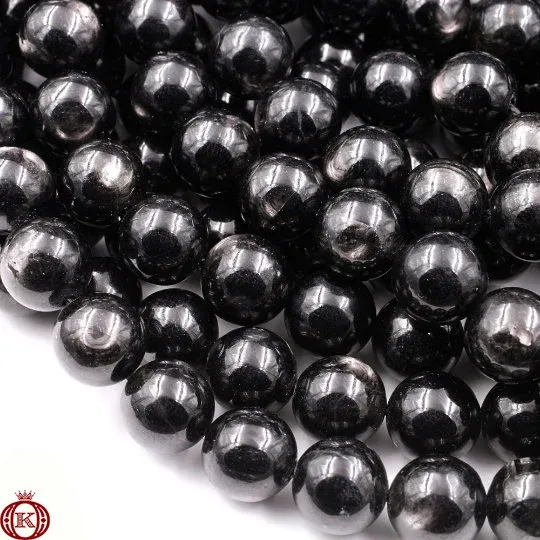 Hypersthene Beads Smooth Round