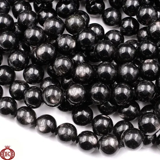 Hypersthene Beads Smooth Round