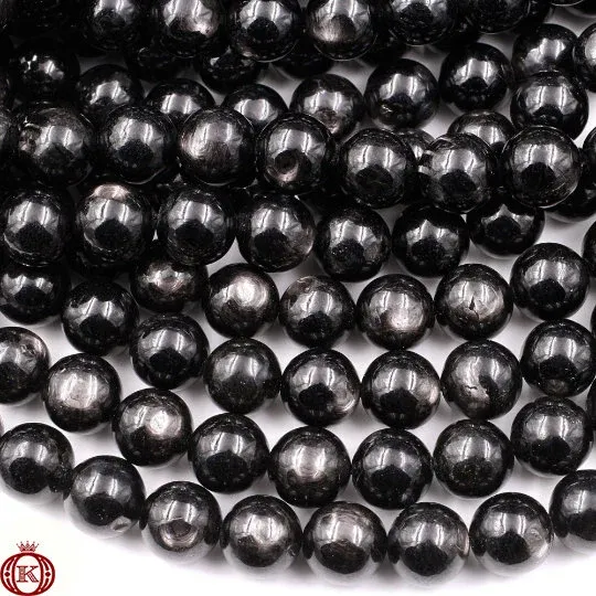Hypersthene Beads Smooth Round