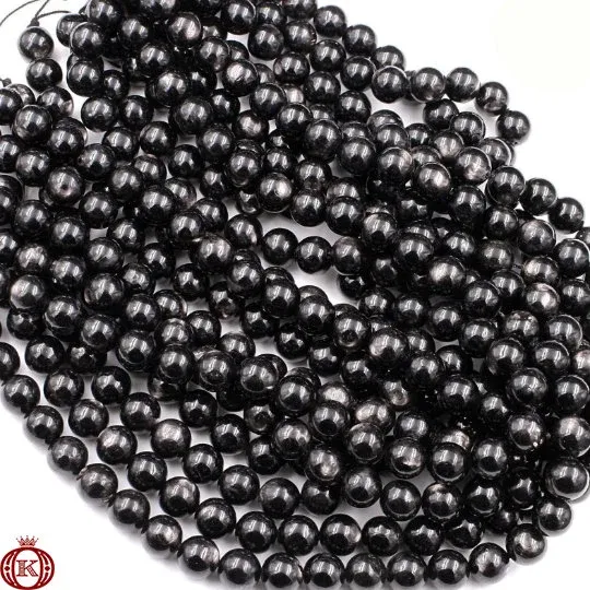Hypersthene Beads Smooth Round