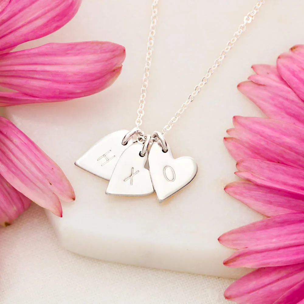 I Love You the Most Heart Charm Necklace