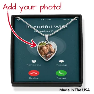 Incoming Call- Heart Necklace