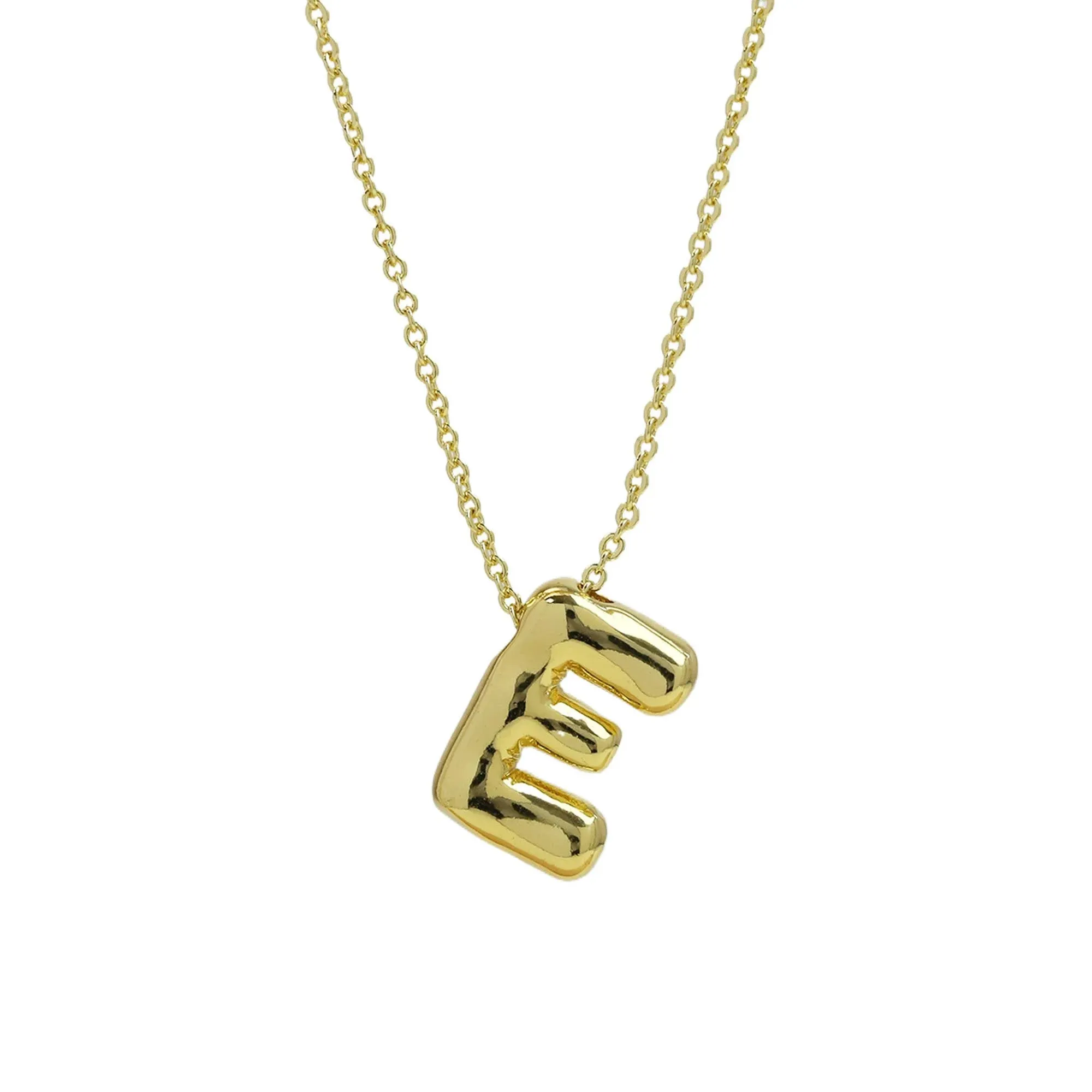 Initial Balloon Bubble Necklace