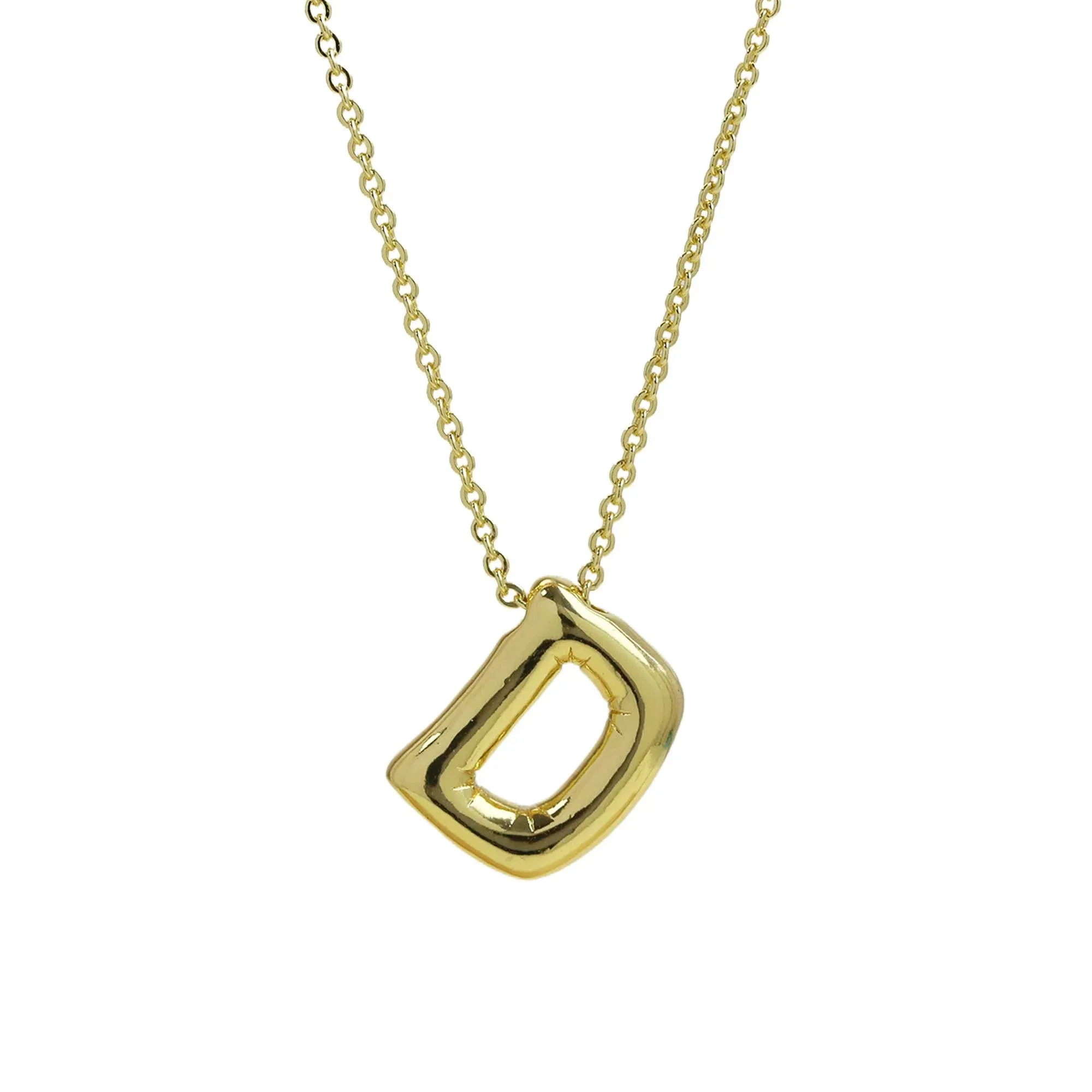 Initial Balloon Bubble Necklace
