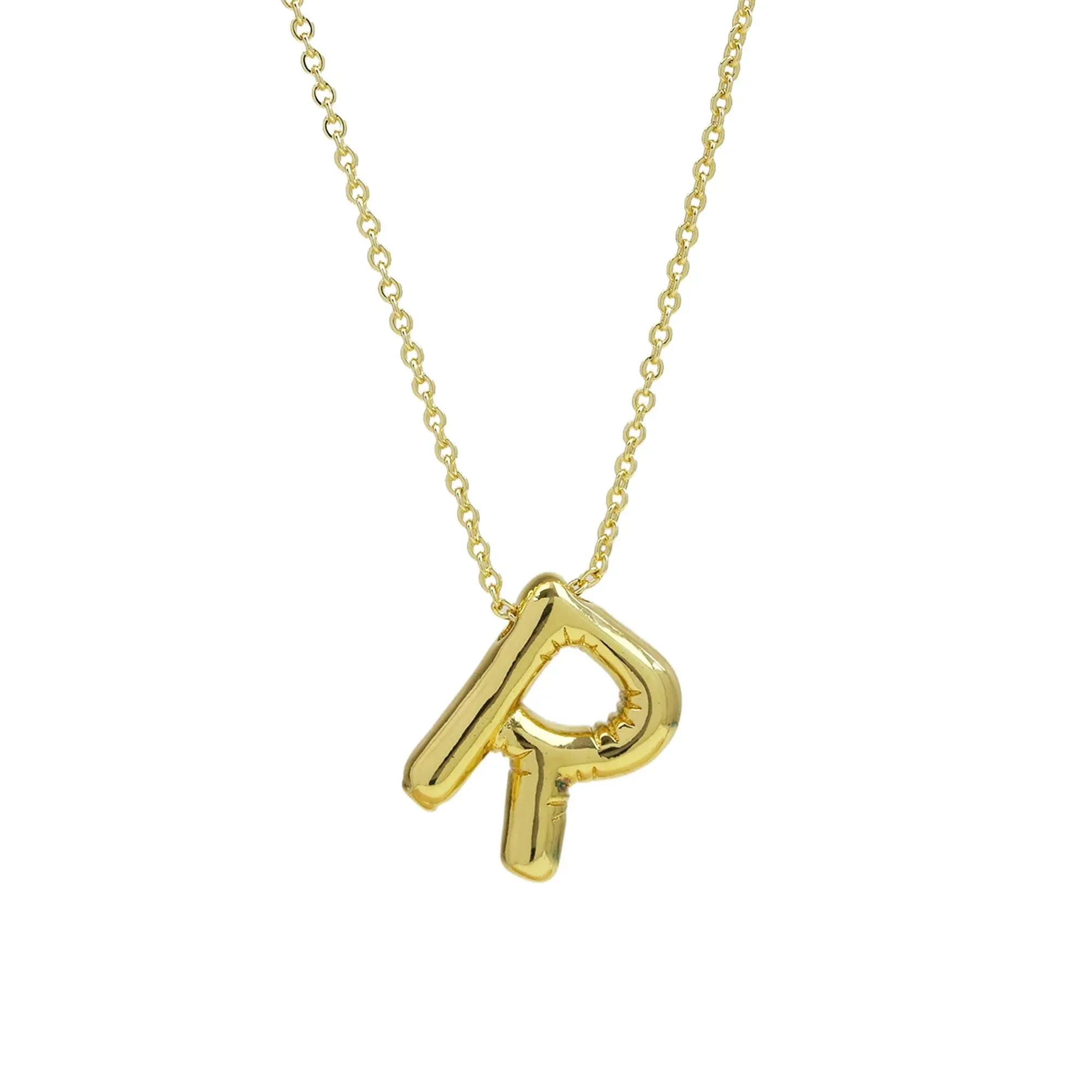 Initial Balloon Bubble Necklace