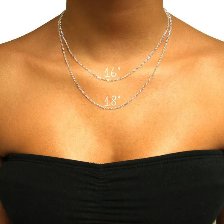 Initials Heart Necklace