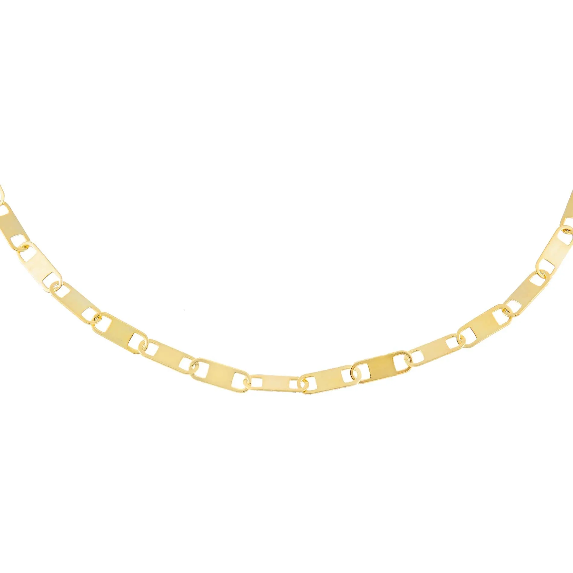 Interlocked Link Necklace