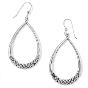 Interlok Braid Drop French Wire Earrings - JA8900