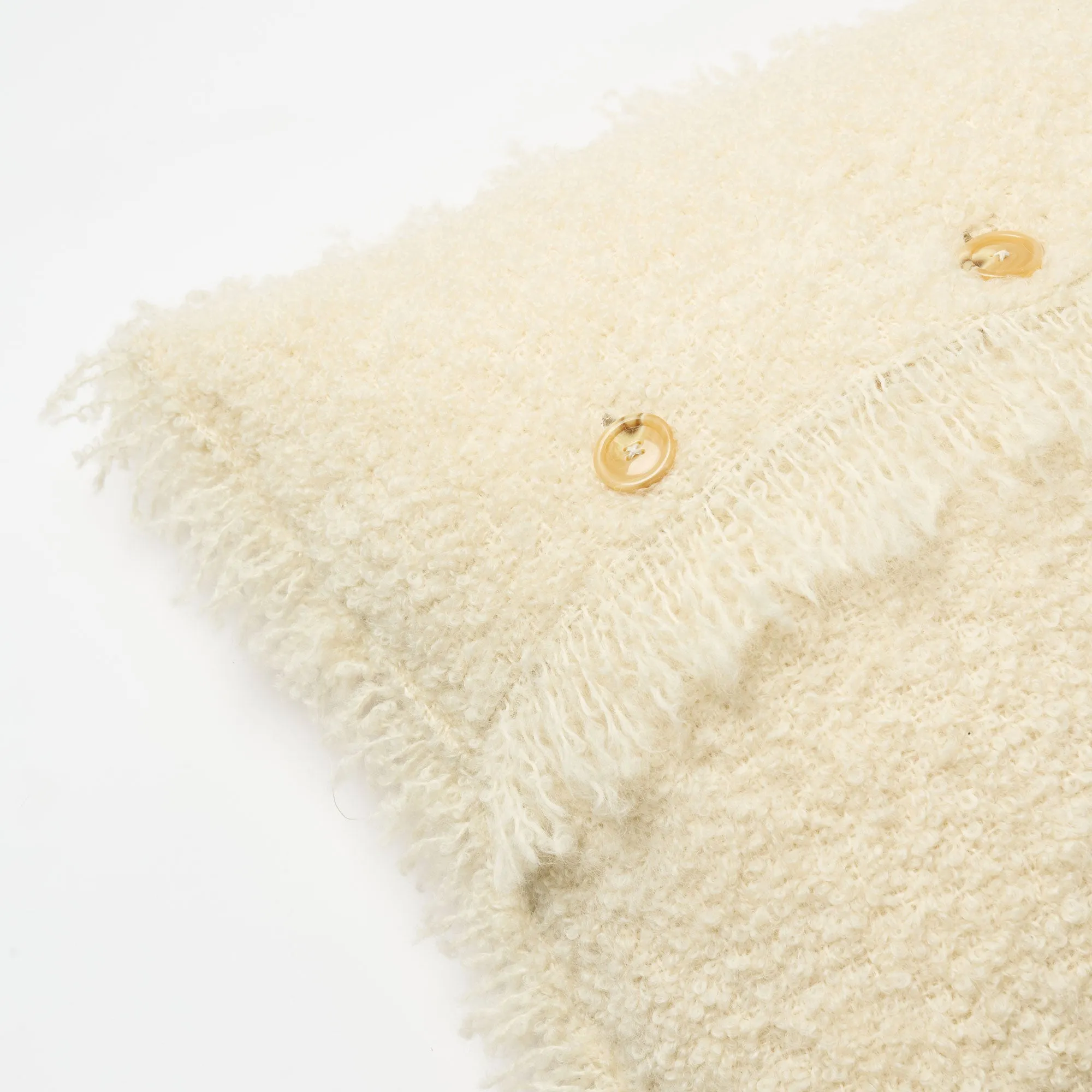 Ivory Cushion Square