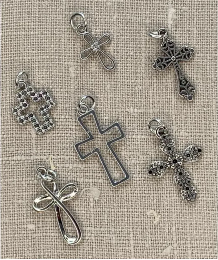 Jewelry Made By Me Cross Charms {G206}