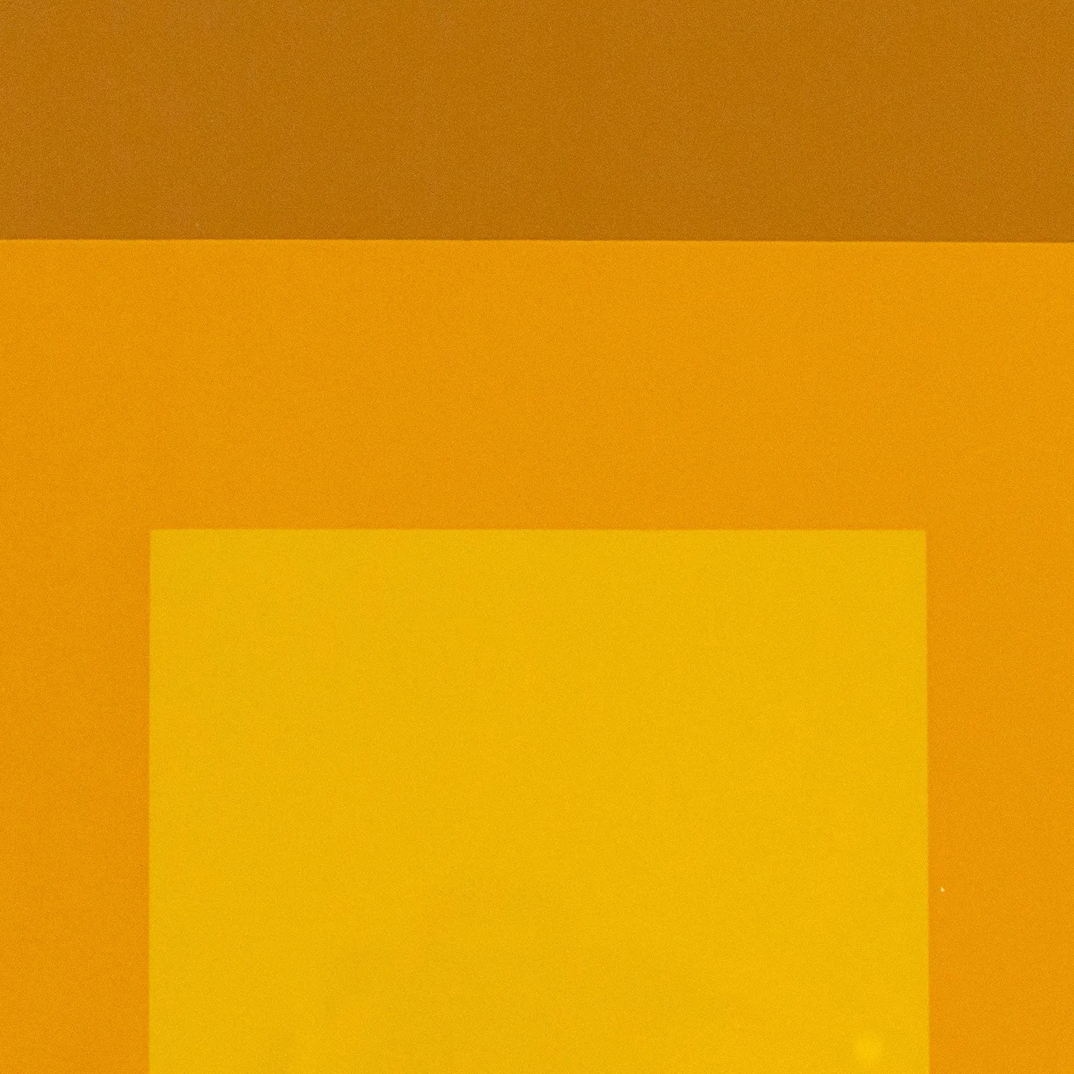 JOSEF ALBERS "HARVEST GOLD" 1965