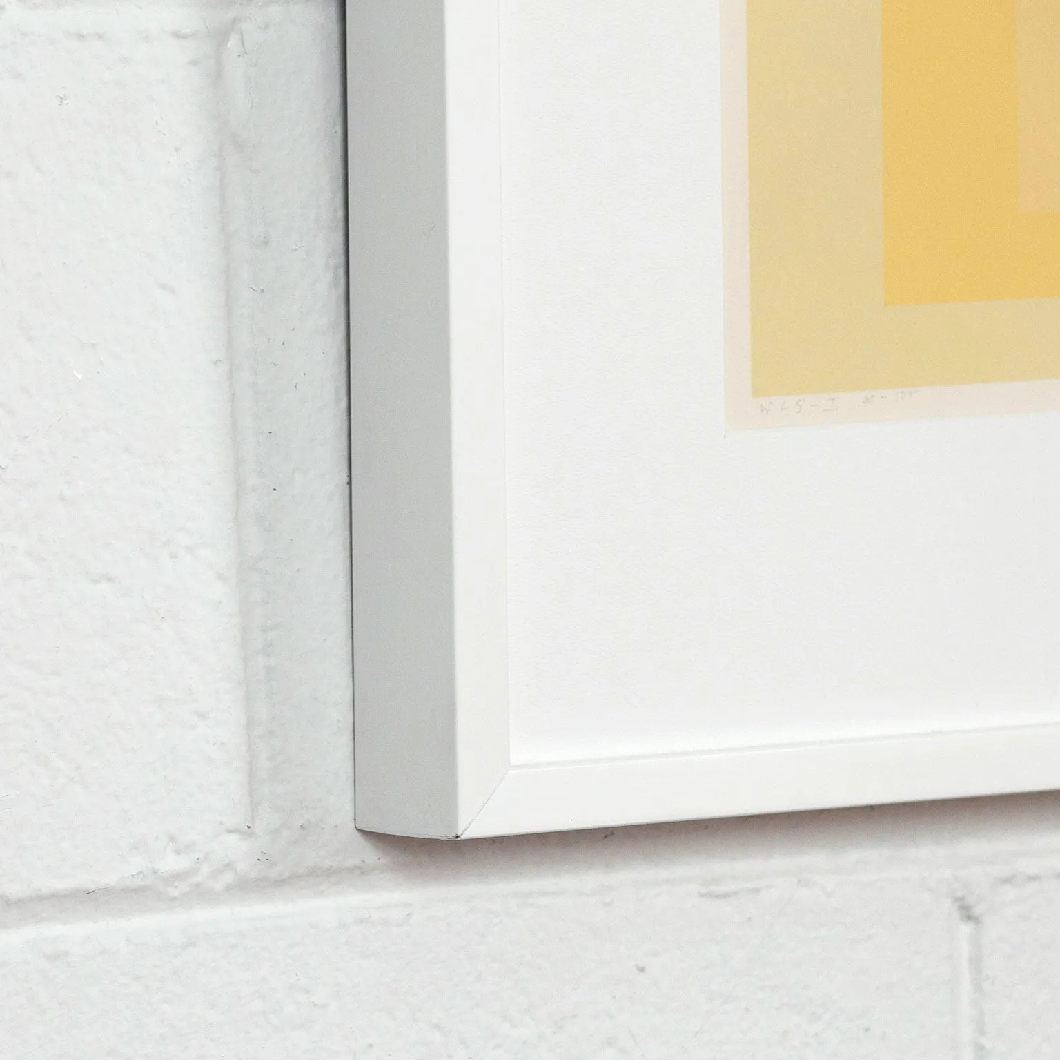 JOSEF ALBERS "LEMON SQUARES" WLS-I, 1966