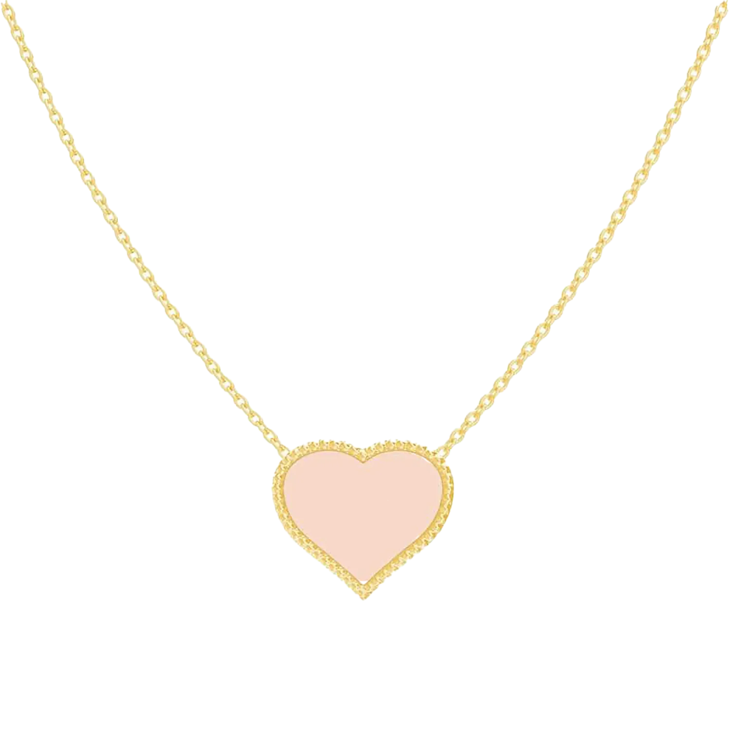 Kids Enamel Heart Necklace