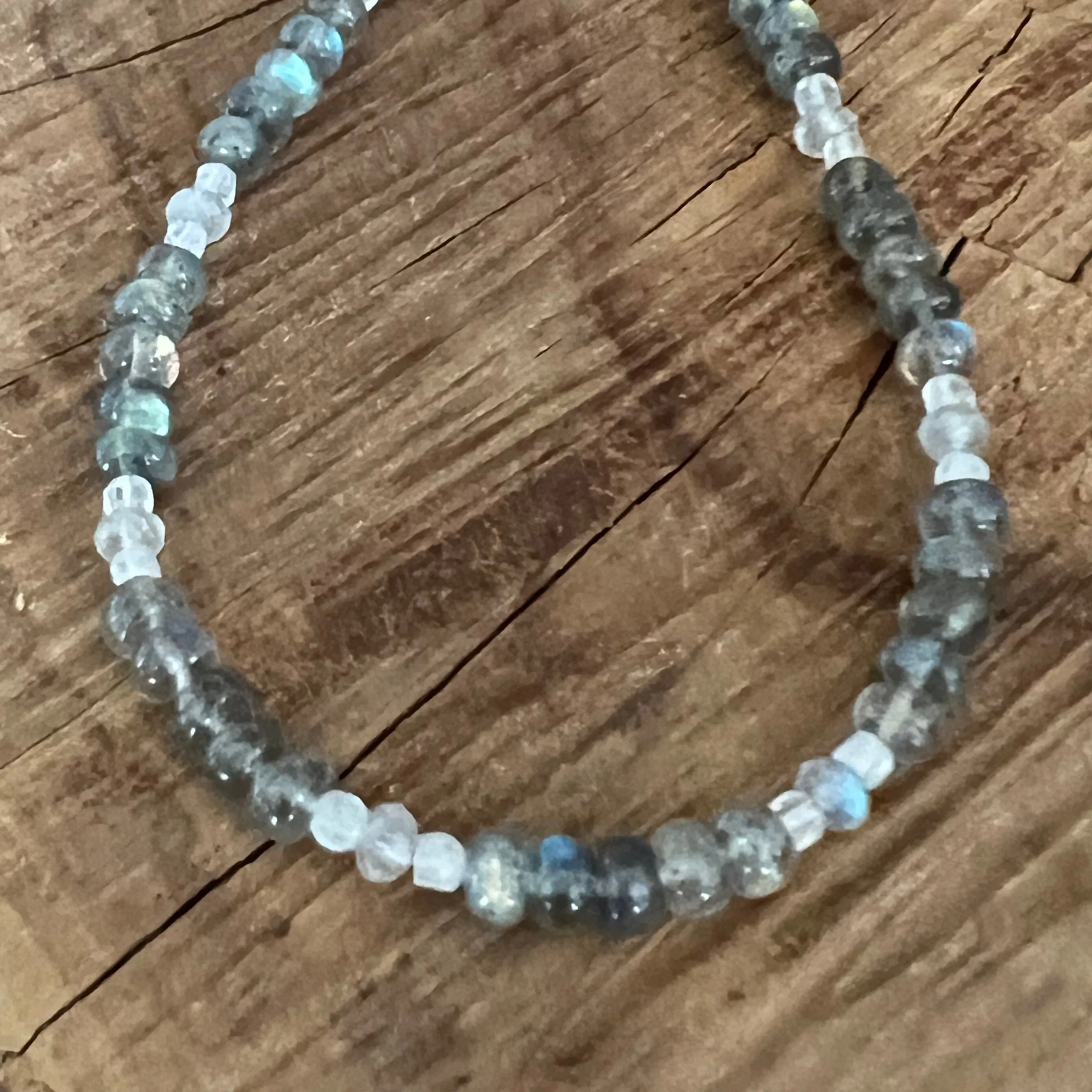Labradorite and Moonstone Choker