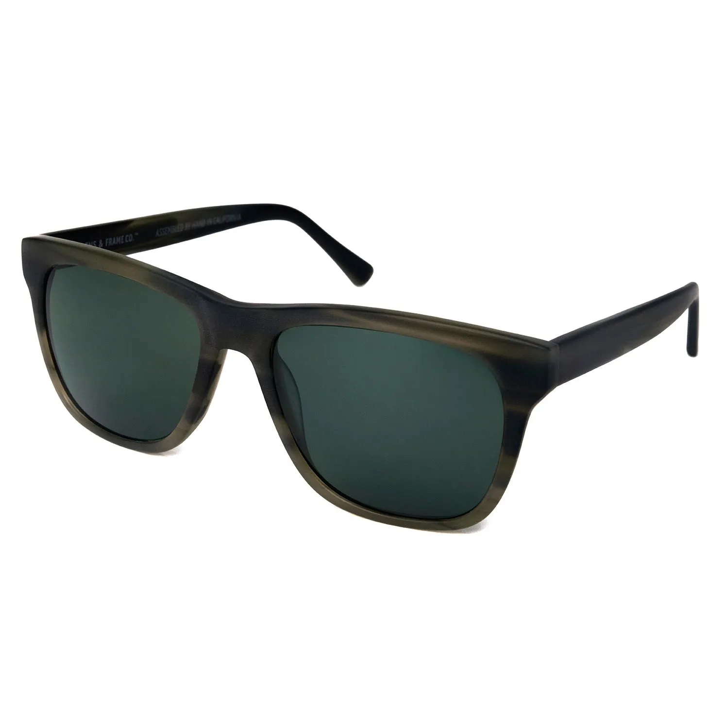 L&F Leon | Progressive Prescription Sunglasses | Matte Sage