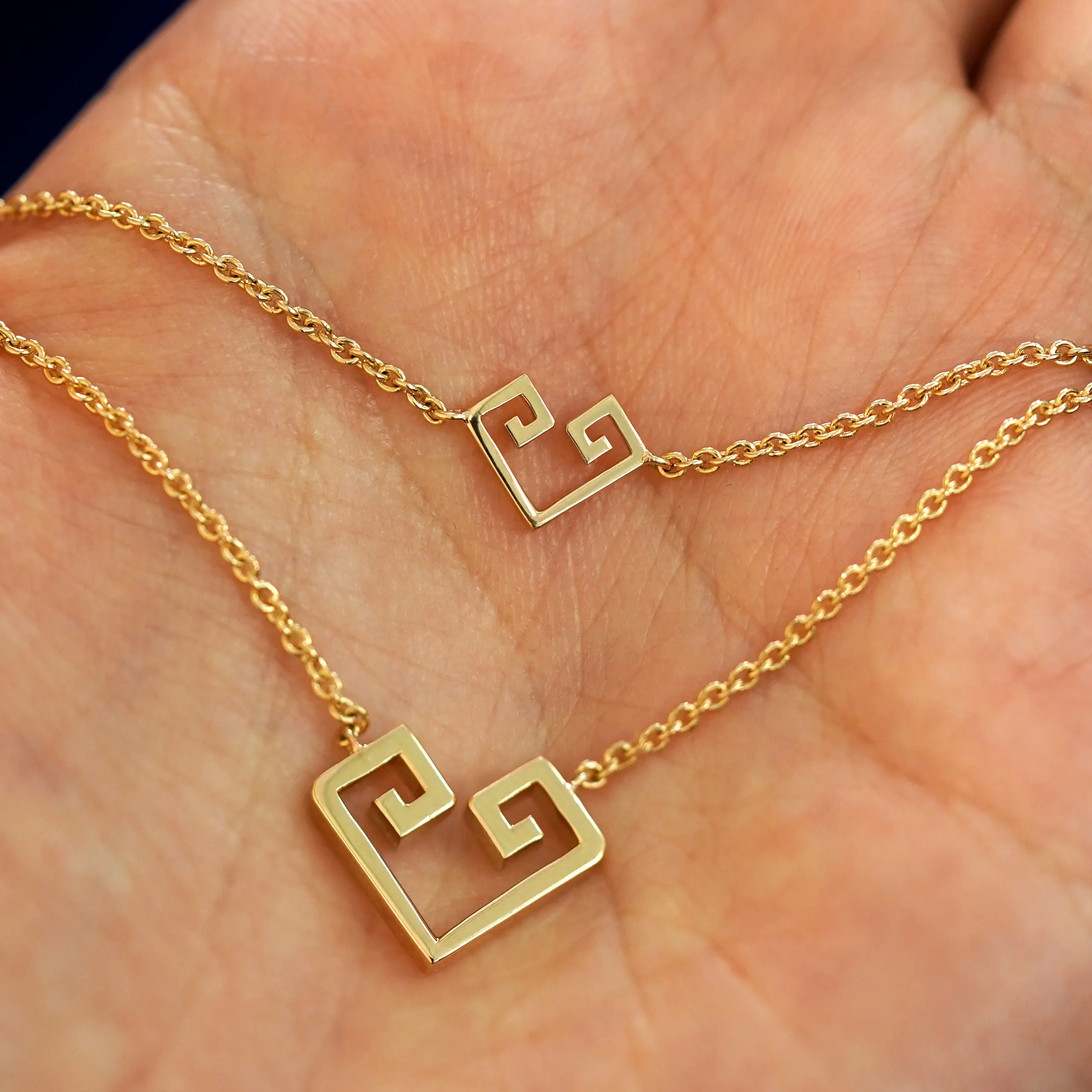 Large Chere Heart Necklace