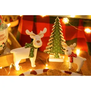 Large Reindeer, Small Reindeer and Christmas Tree set of 3