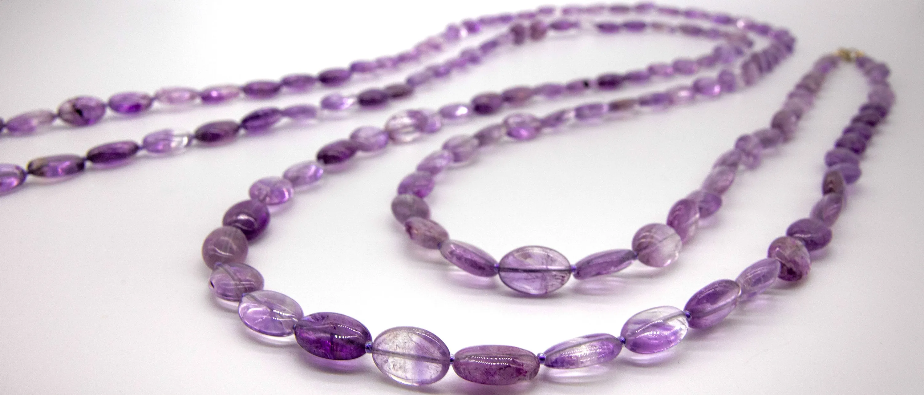 Long Amethyst Necklace
