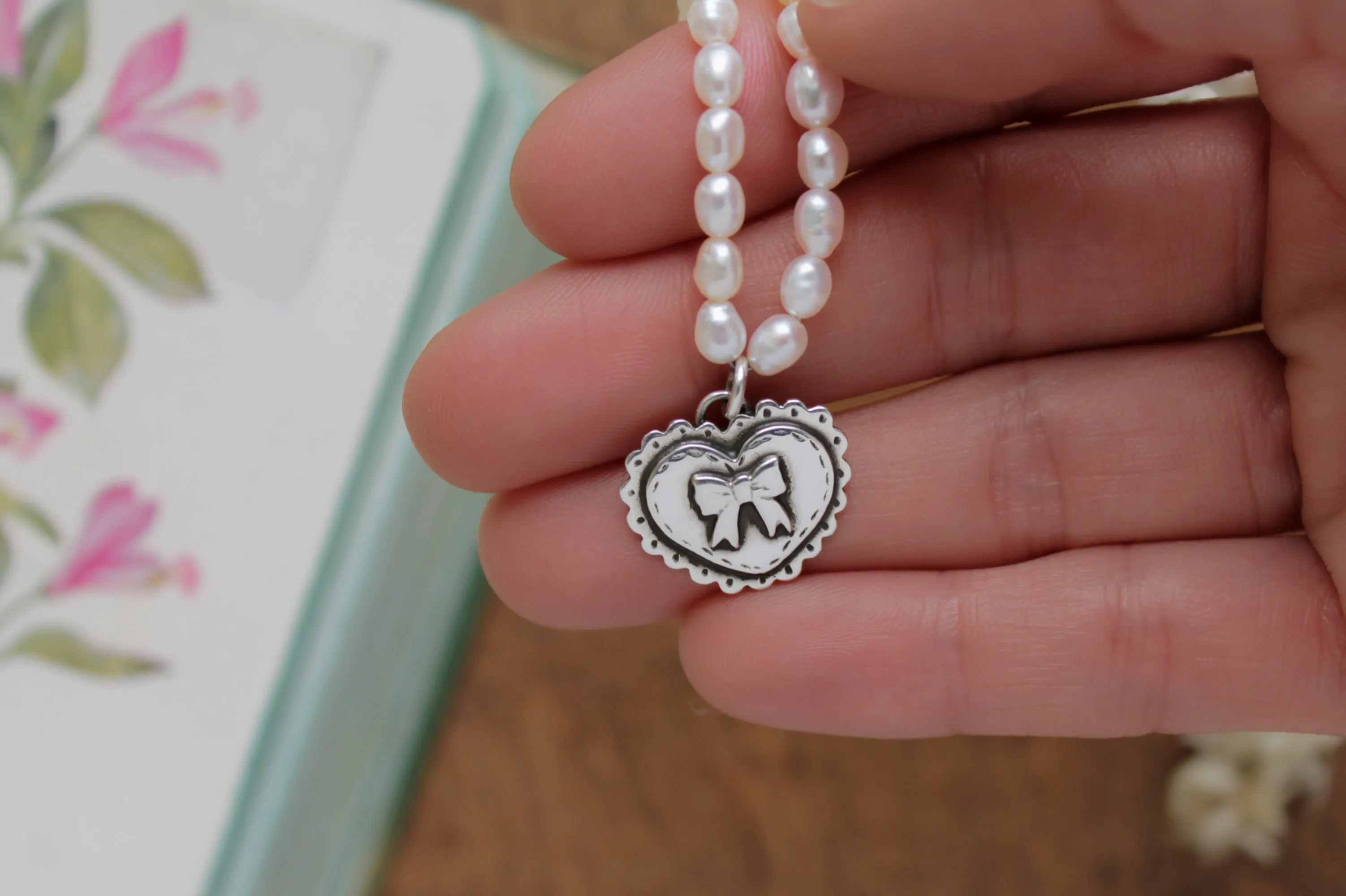 Love Bound Pearl Necklace
