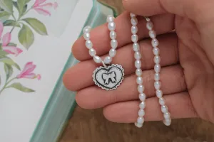 Love Bound Pearl Necklace