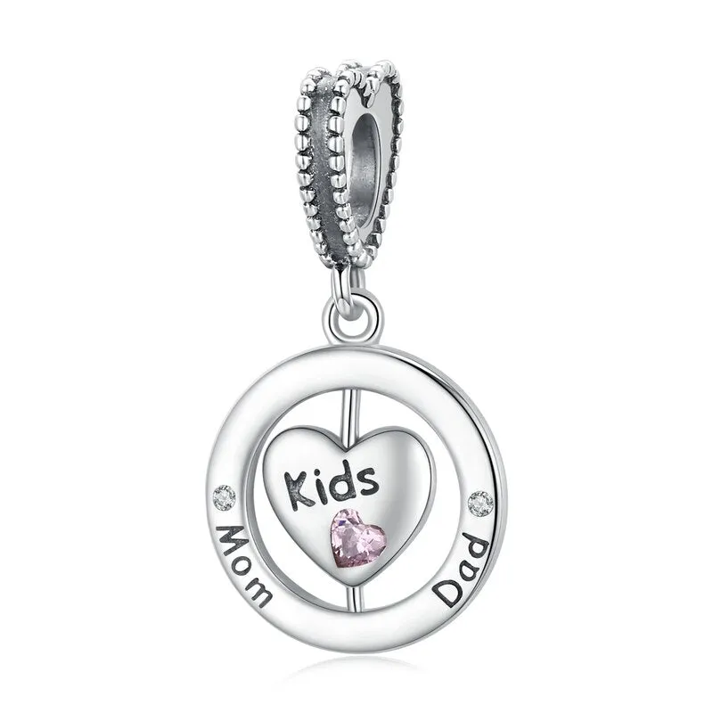 Love Wings & Snowflake Romantic Charms