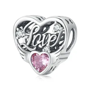 Love Wings & Snowflake Romantic Charms