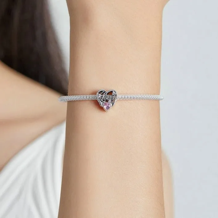 Love Wings & Snowflake Romantic Charms