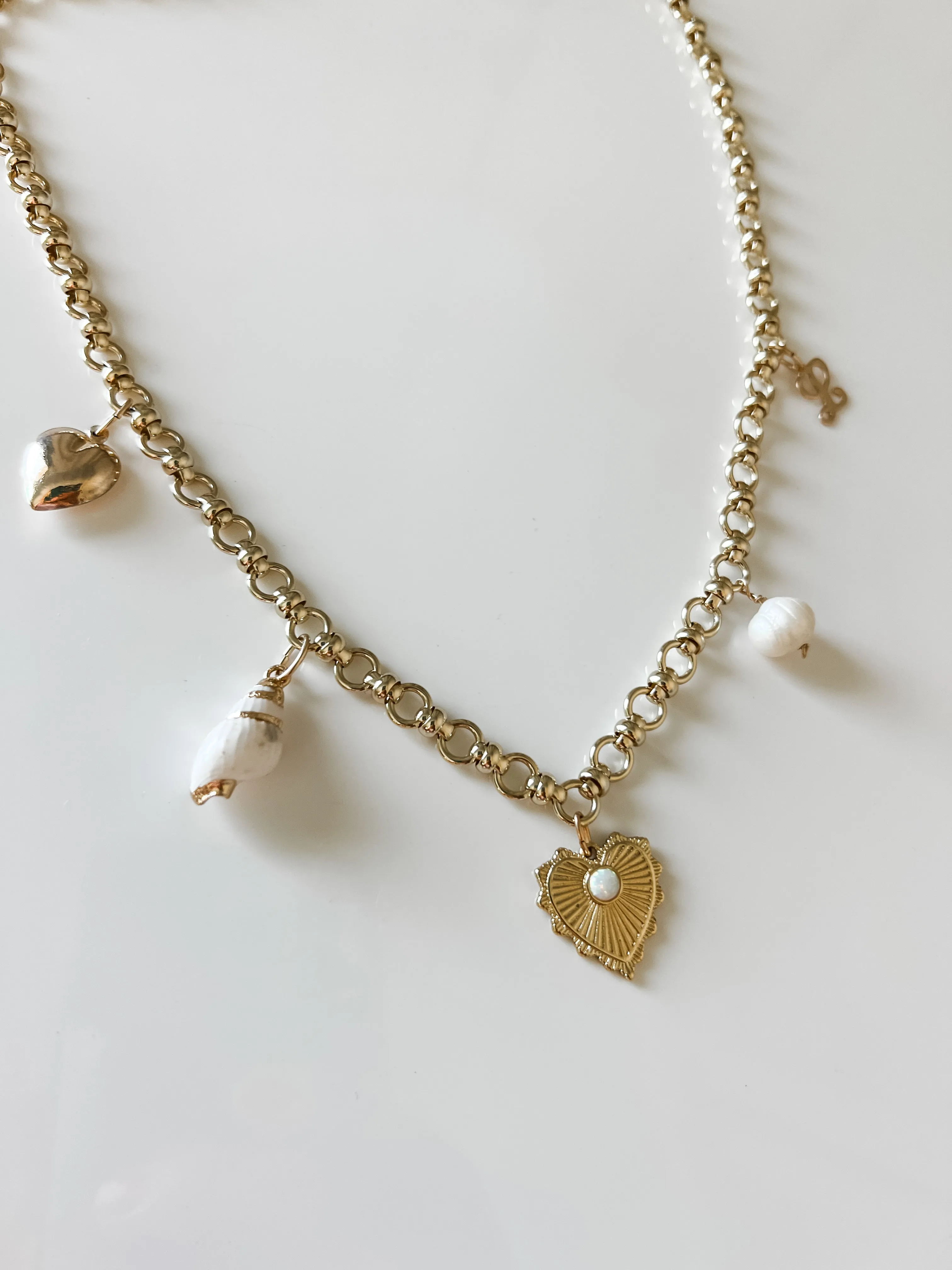 Make your own charm necklace