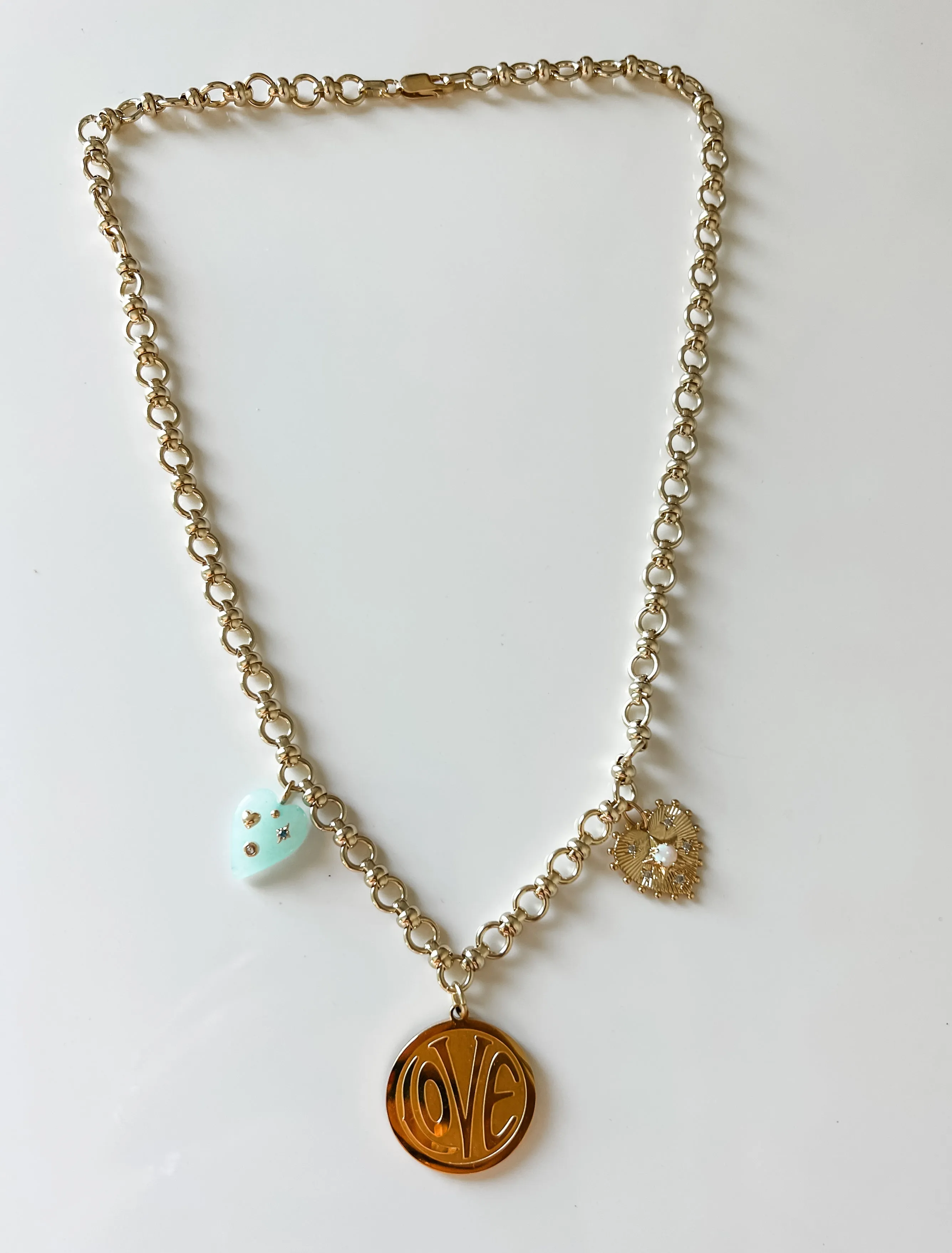 Make your own charm necklace
