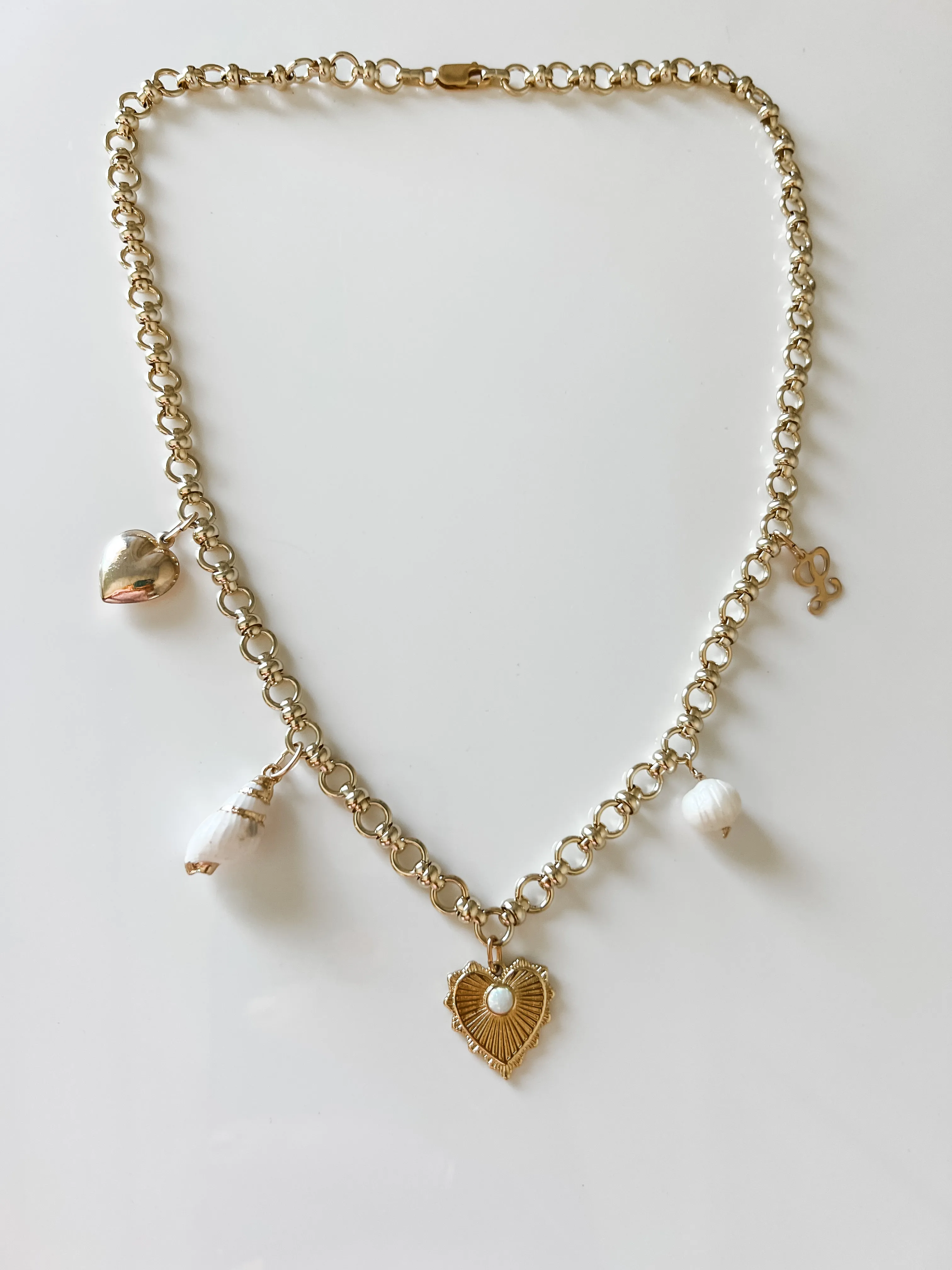 Make your own charm necklace
