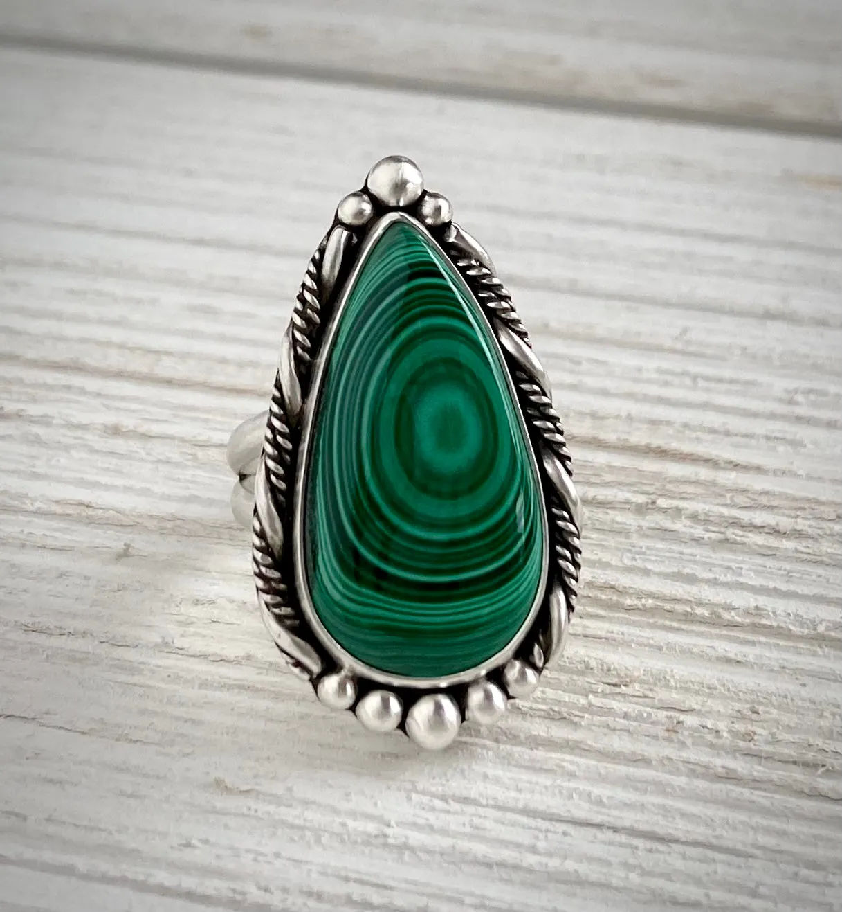 Malachite Ring