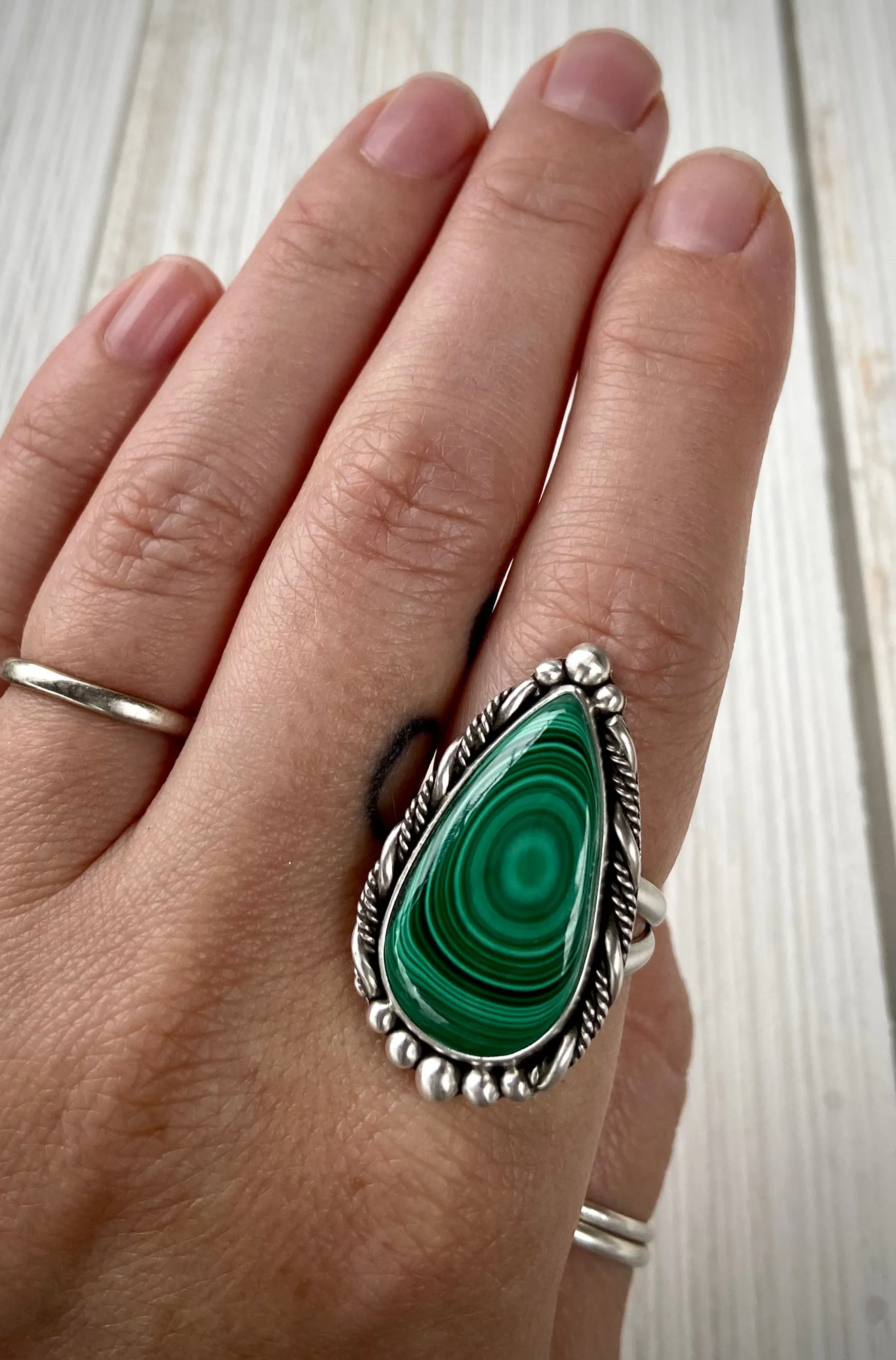 Malachite Ring