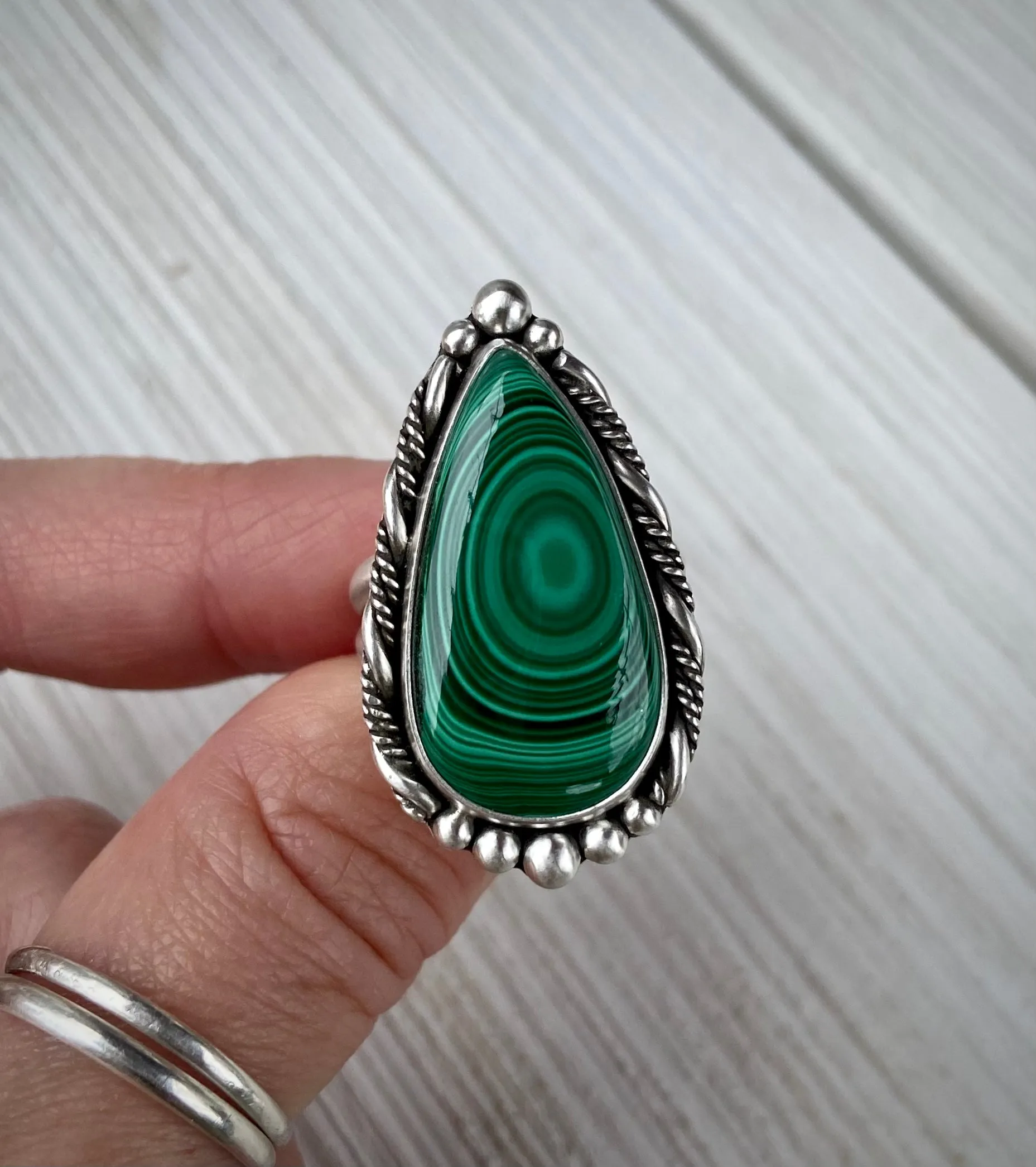 Malachite Ring