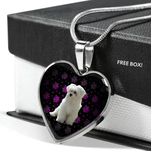 Maltese Heart Necklace