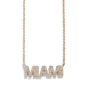 Miami HEAT Charm Necklace