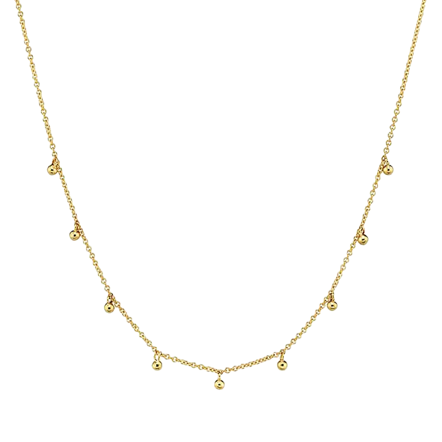 Mini Dainty Ball Chain Necklace