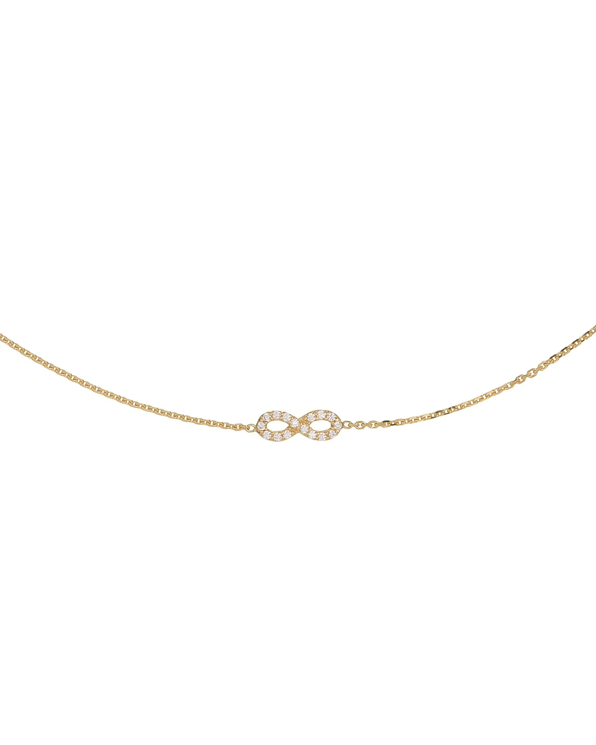 Mini Infinity Necklace 14K