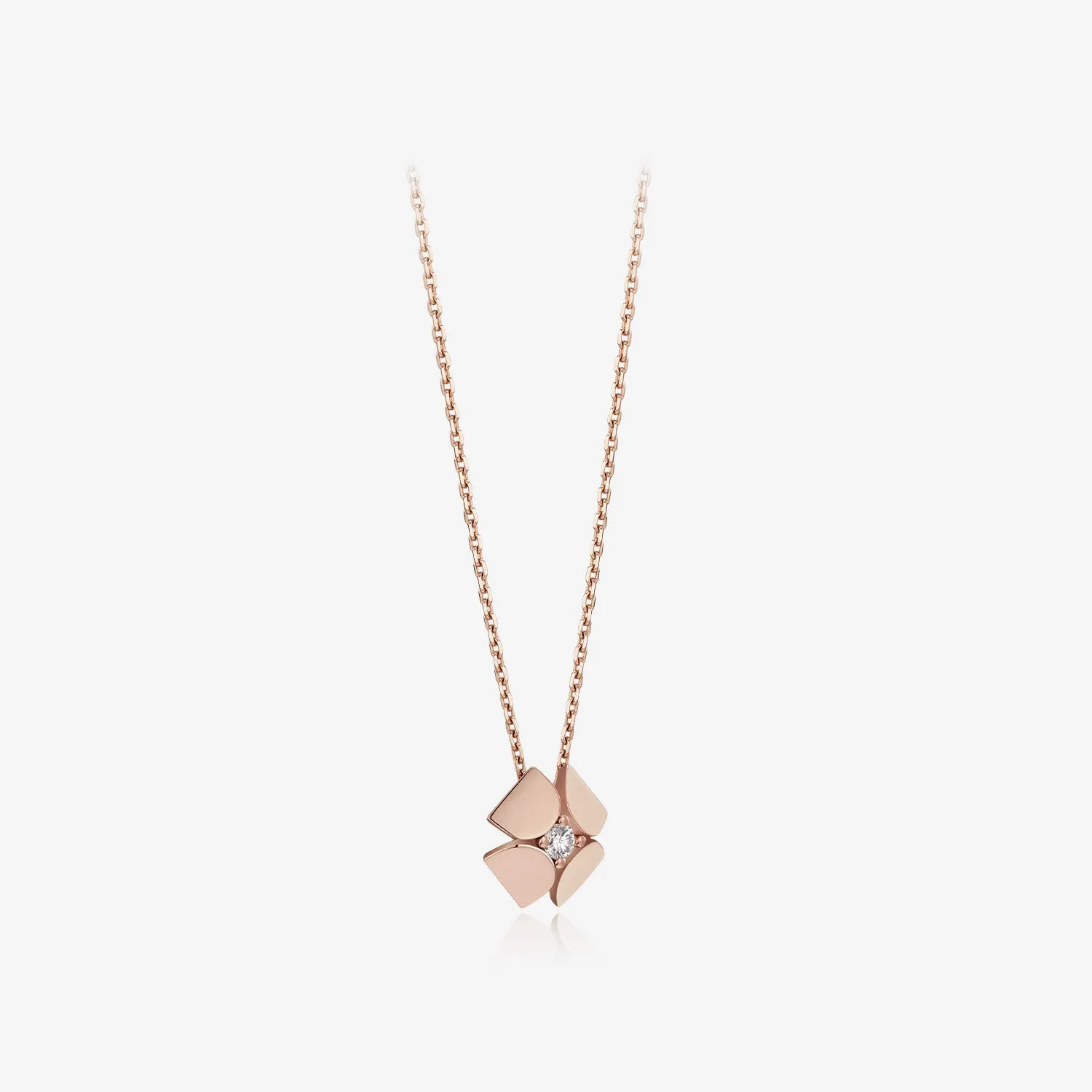 Miss. Doux D Clover Gold Necklace JDRNR3F80ZC