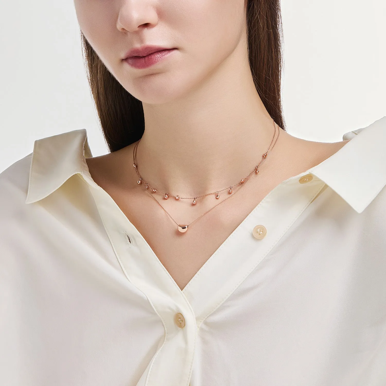 Miss. Doux Gold Necklace JDRNR5S21XX