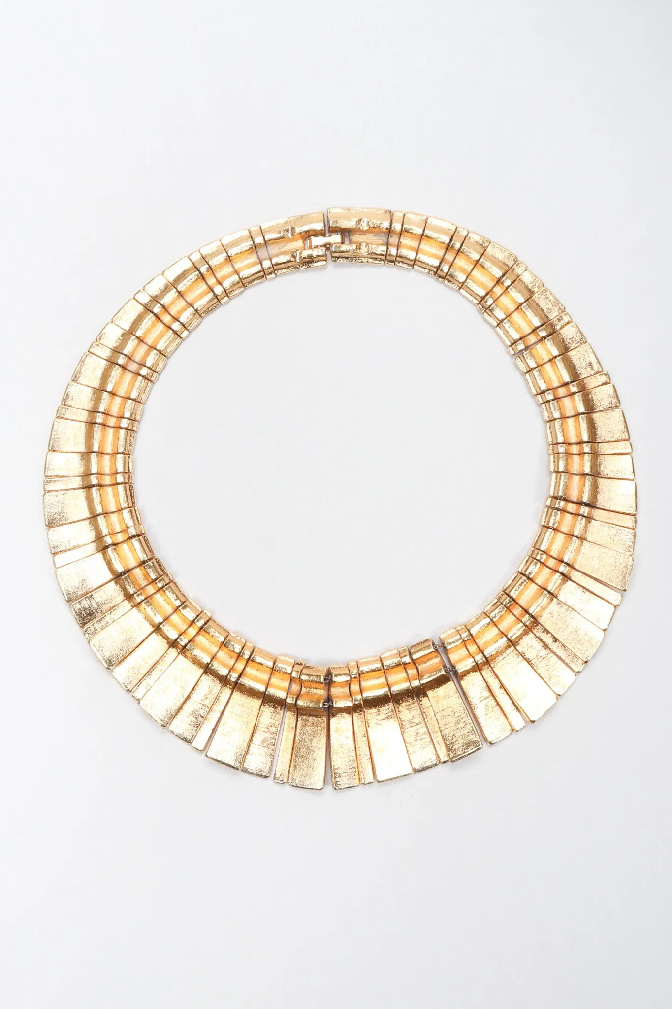 Modernist Sunburst Gem Collar