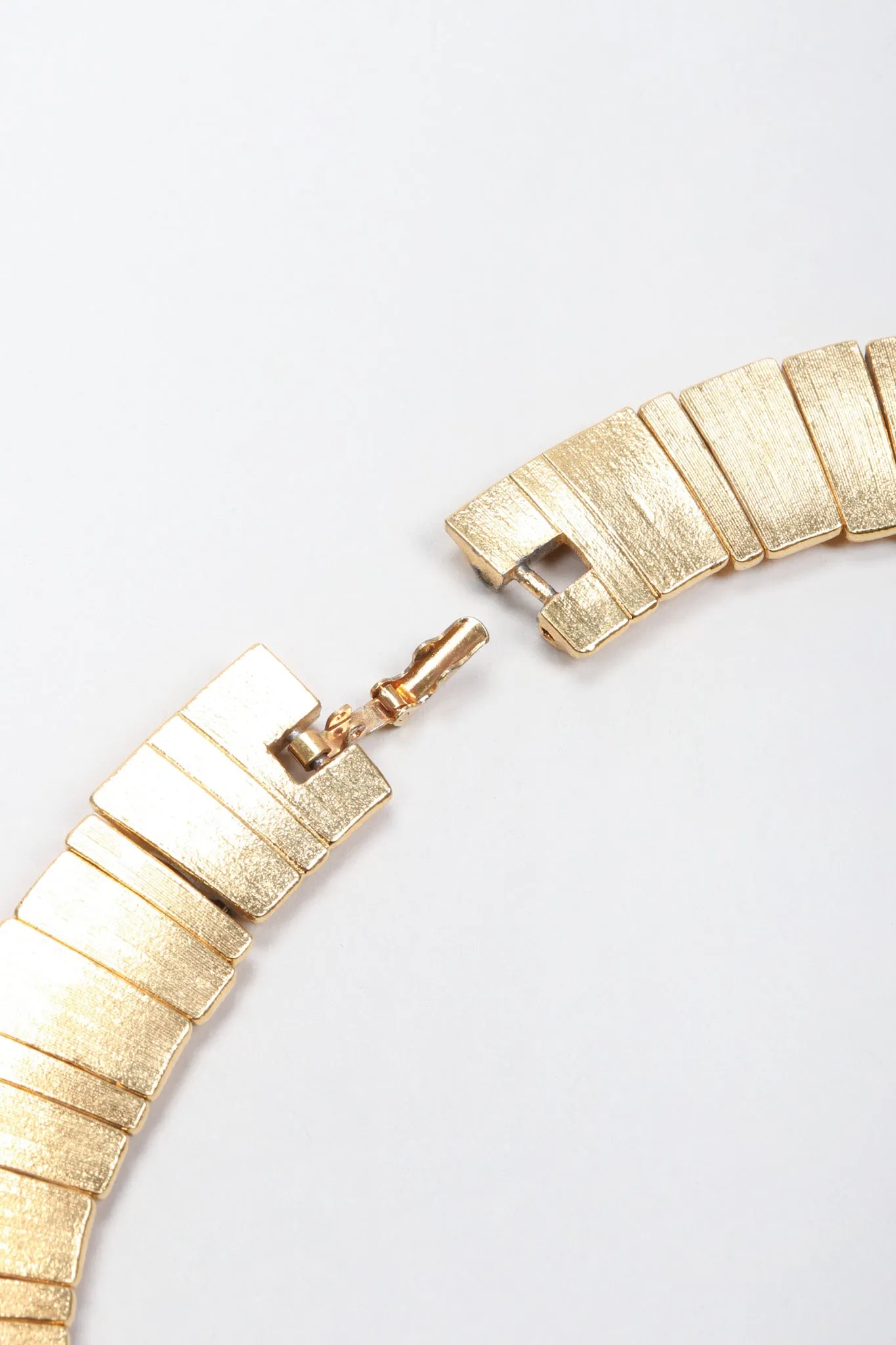 Modernist Sunburst Gem Collar