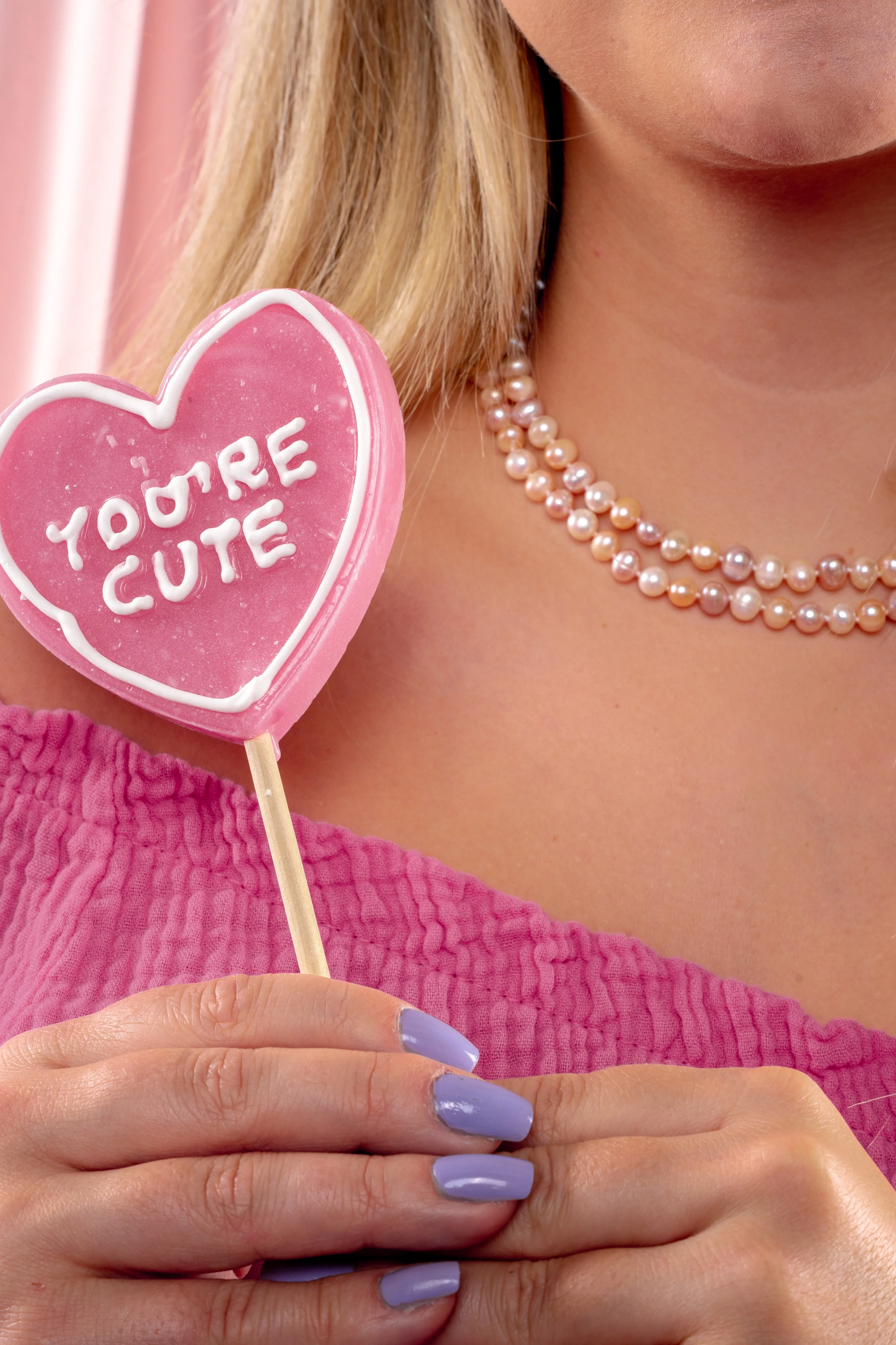 Multicolor large Pearl Necklace
