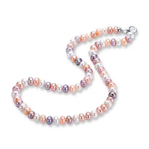 Multicolor Pearl Necklace